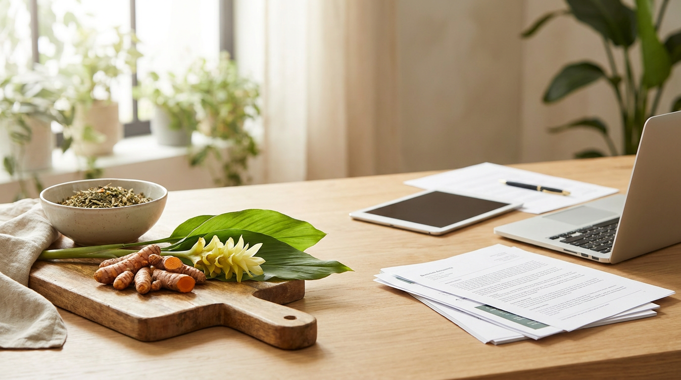 A Golden Evening Ritual with Turmeric Oil: Warmth Without the Kitchen