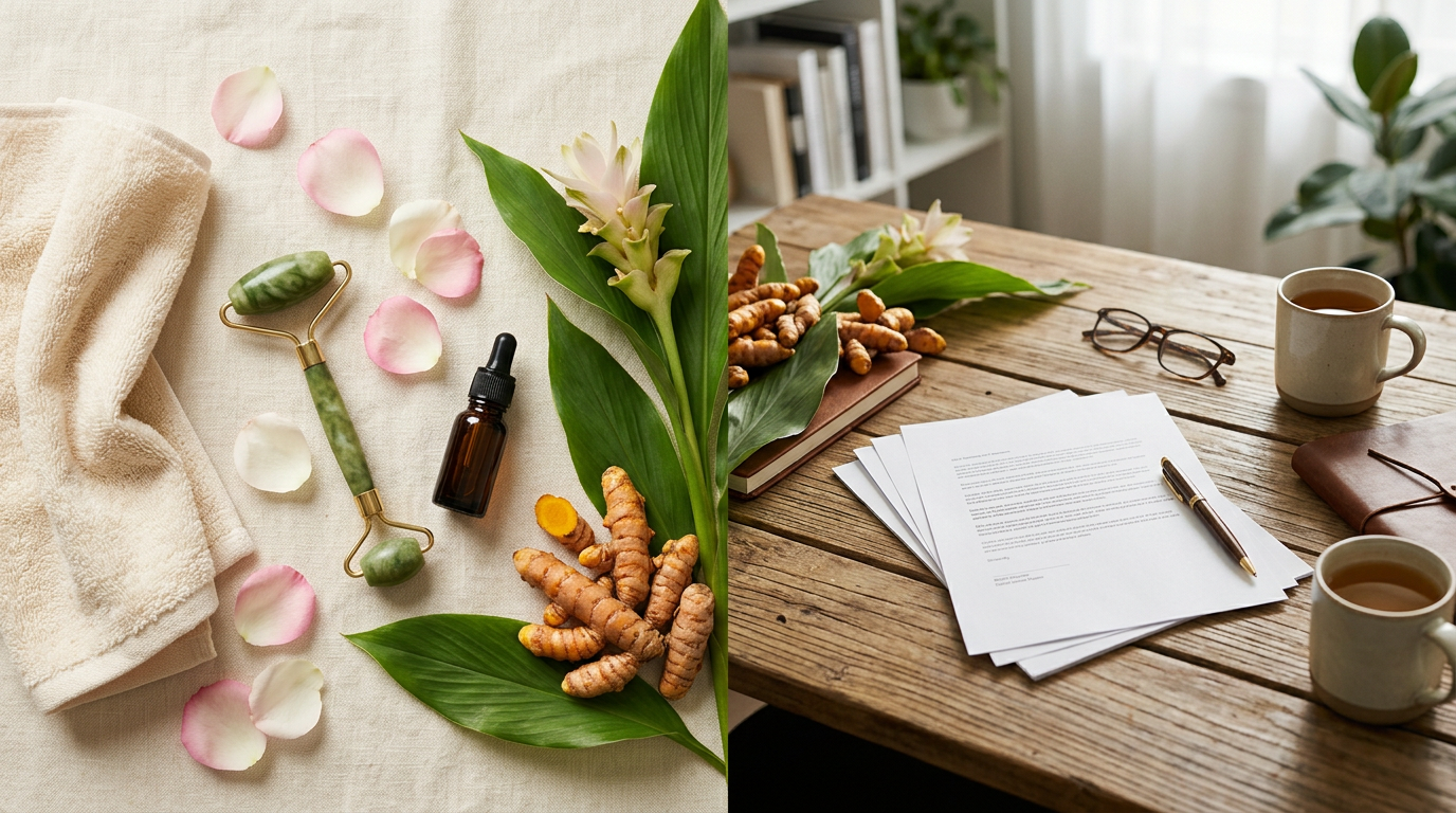 Turmeric Oil for Your Face: Warm Botanical Notes, Small Doses